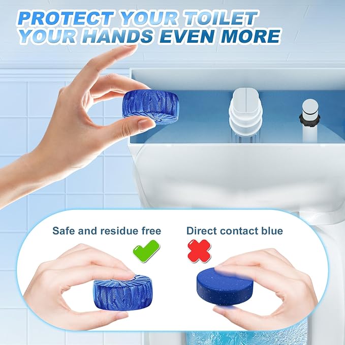 KIISIISO Automatic Toilet Bowl Cleaners Tablets, 18 Pack Multipurpose - Image 5