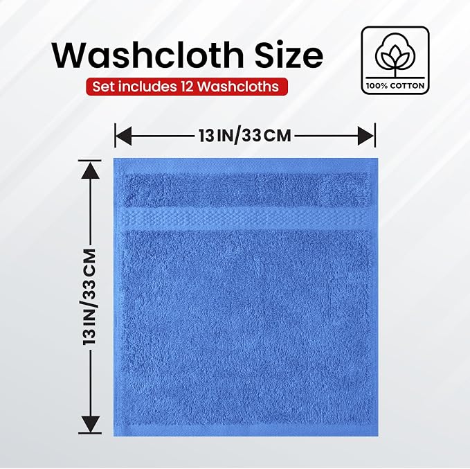 Infinitee Xclusives Luxury Wash Cloths - Image 3