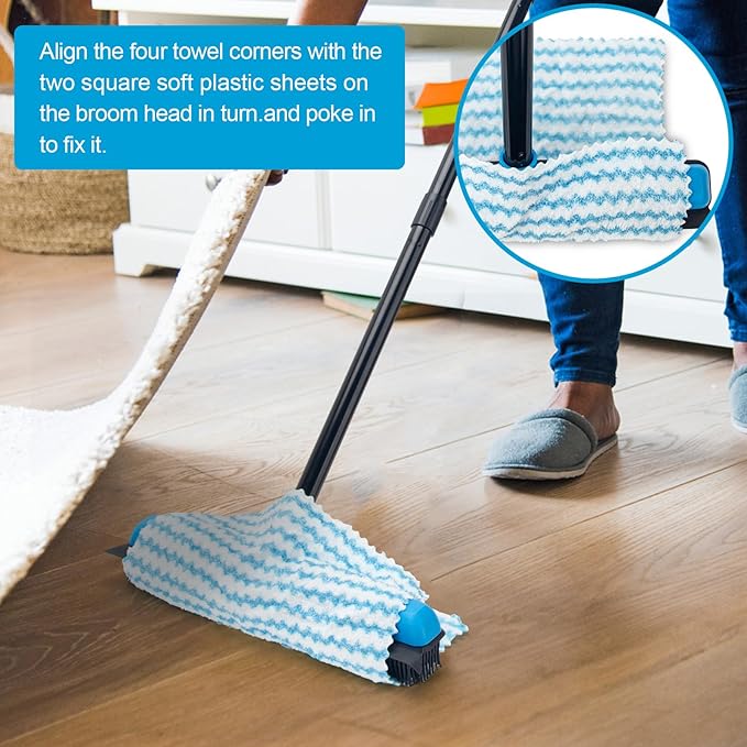 KeFanta Rubber Broom Carpet Rake - Image 2