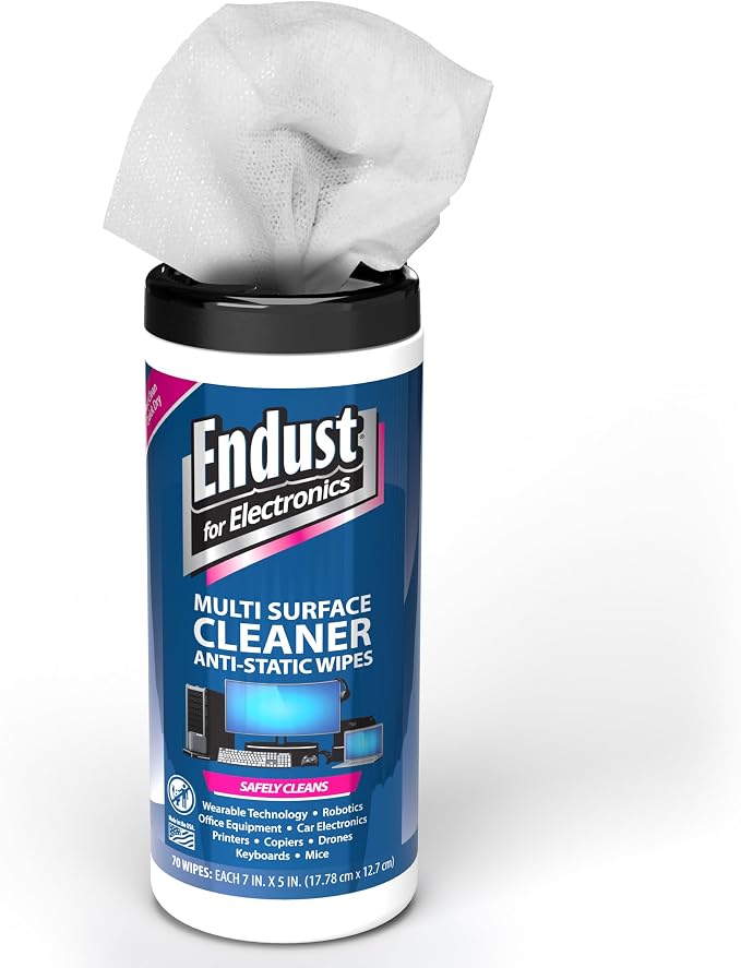 Endust For Electronics; Multi-Surface, Anti-Static, Electronics Cleaning Wipes; - Image 2
