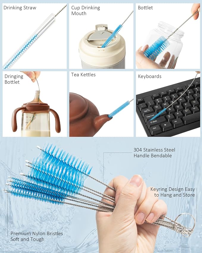 Cleaning Brush, Flexible and Portable Cleaning Brushes - Image 6