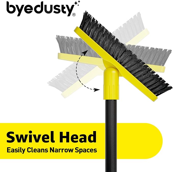 Grout Brush with Long Adjustable Handle - Image 4
