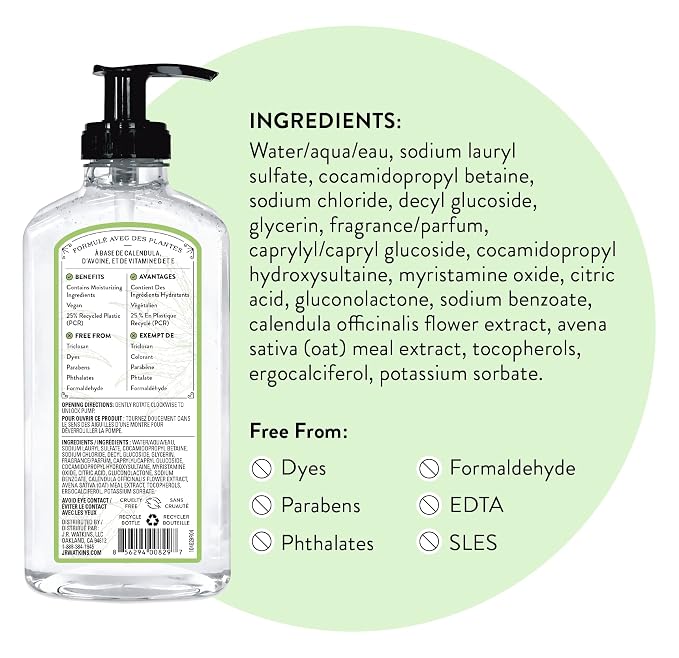 J.R. Watkins Gel Hand Soap, Scented Liquid Hand Wash - Image 9