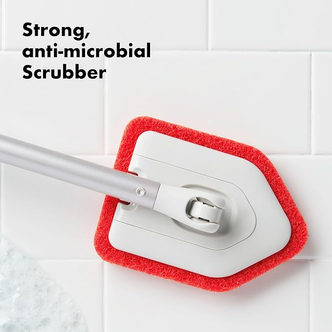 OXO Good Grips Extendable Shower, Tub and Tile Scrubber - Image 6