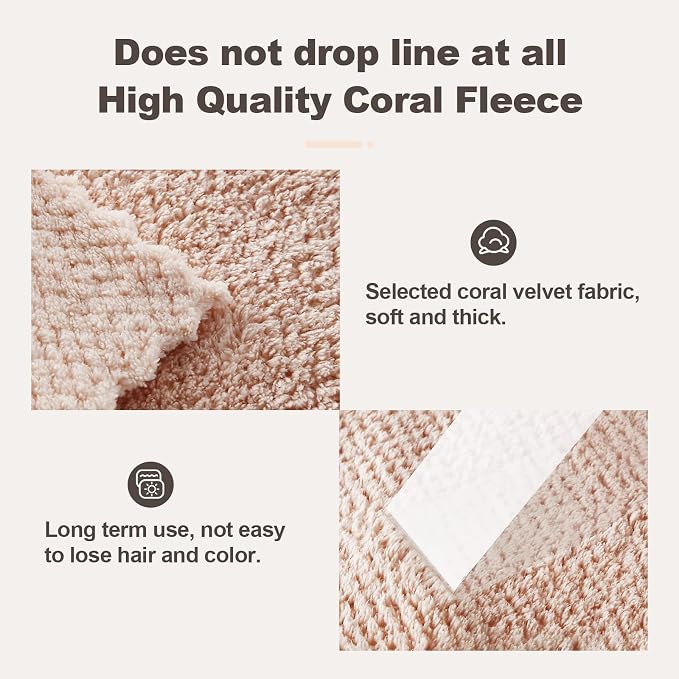 K&janet6am Dish Towels for Kitchen, 8 Pack Premium Coral Velvet Dish Cloths for - Image 5