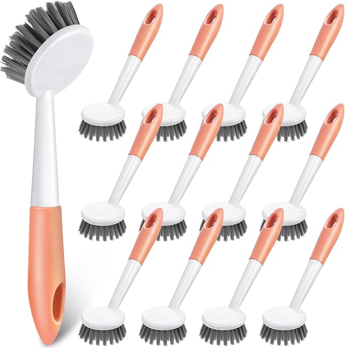 Patelai 12 Pack Kitchen Scrub Dish Brush by Patelai
