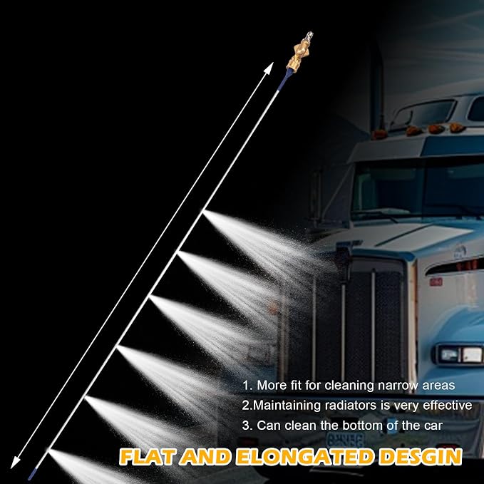 39'' Car Radiator Cleaning Wand, Radiator Cleaner Wand, Radiator Flush And - Image 3