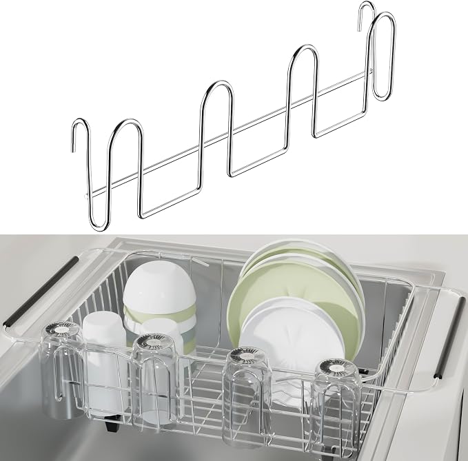 12 Inch Stainless Steel Cup Drying Rack by Unknown