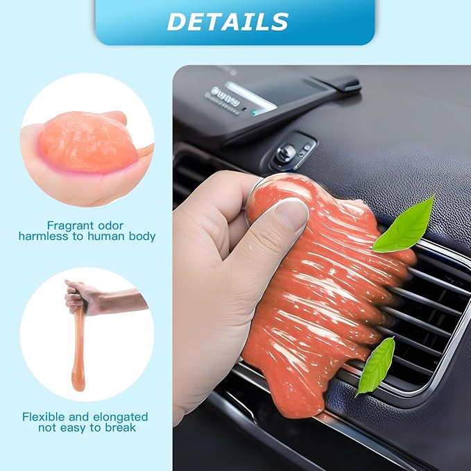 Car Cleaning Gel, Reusable Car Cleaning Putty - Image 2