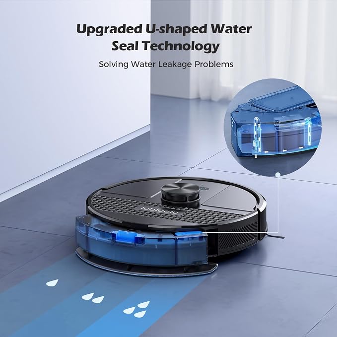 Lubluelu Robot Vacuum and Mop Combo, 5500Pa Robot Vacuum Cleaner - Image 7