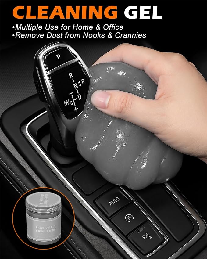 8PCS Car Detailing Brush Set, Interior Car Cleaning Kit - Image 5