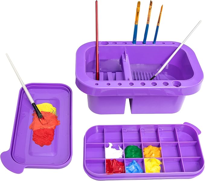 MyLifeUNIT Paint Brush Cleaner, Paint Brush Holder and Organizers by MyLifeUNIT