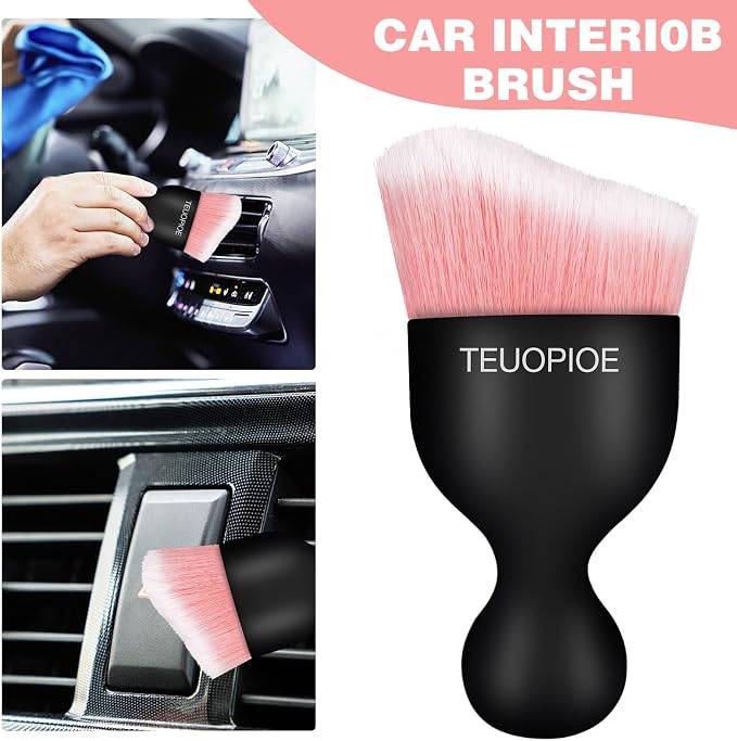 Car Interior Cleaning Brush, Car Duster Interior, Car Detailing Brush Dusting - Image 5