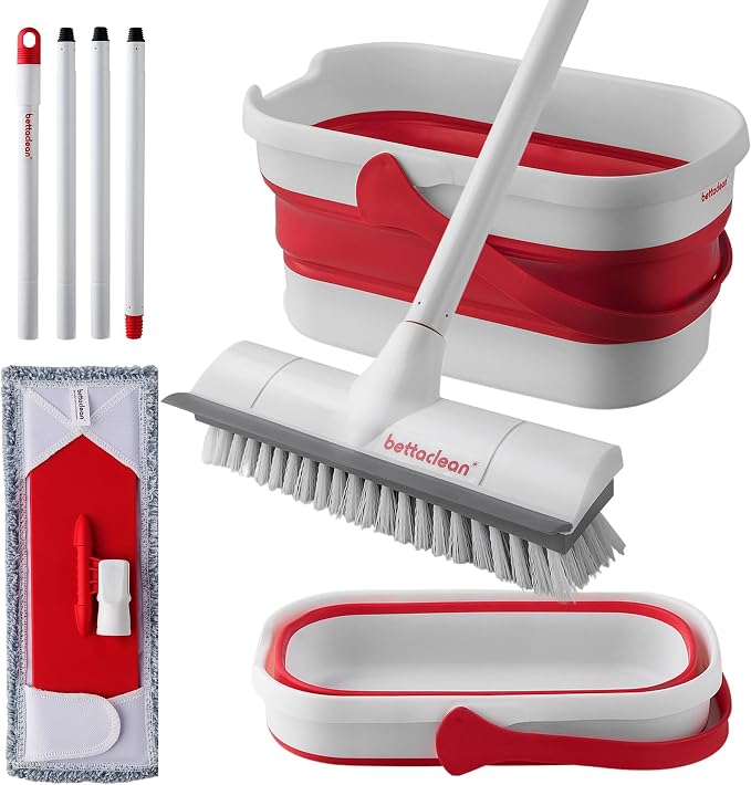Collapsible Mop and Bucket Set by Bettaclean
