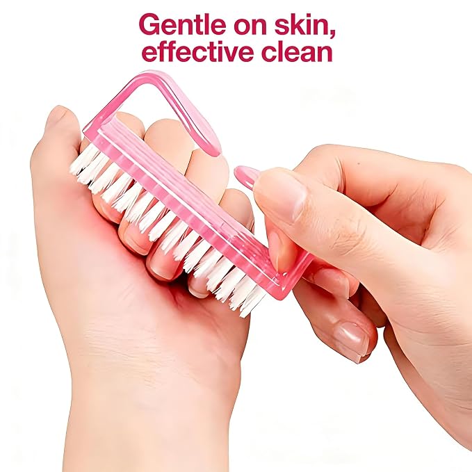 6-Pack Nail & Toe Scrub Brushes - Image 8
