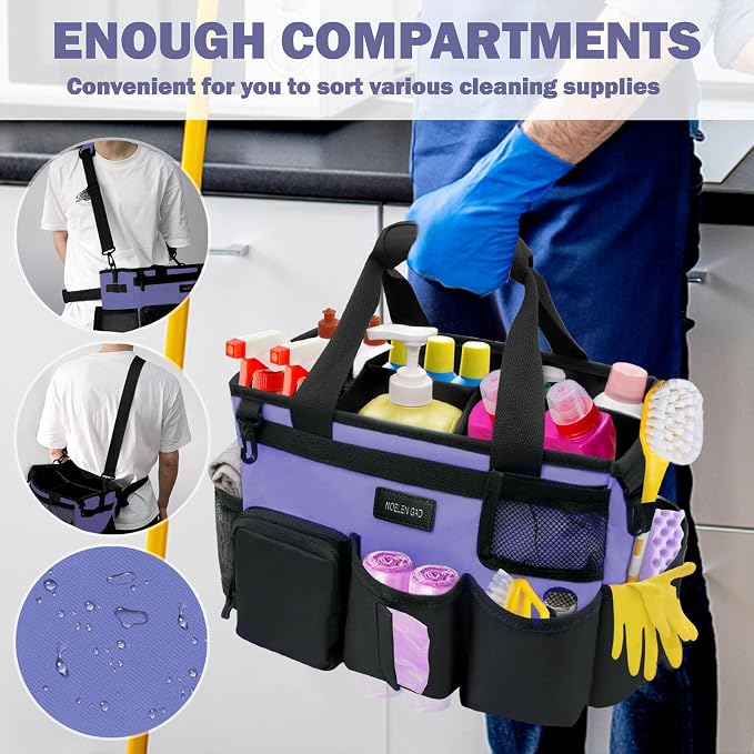 Wearable Cleaning Caddy Bag, Cleaning Supply Tote - Image 5