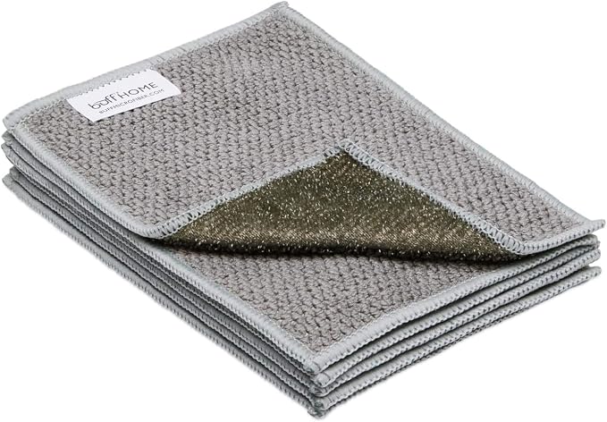 Microfiber Dish Cloths | Scrubs & Cleans: Dishes, Stove Tops | Easy Rinsing | by MicrofiberWholesale