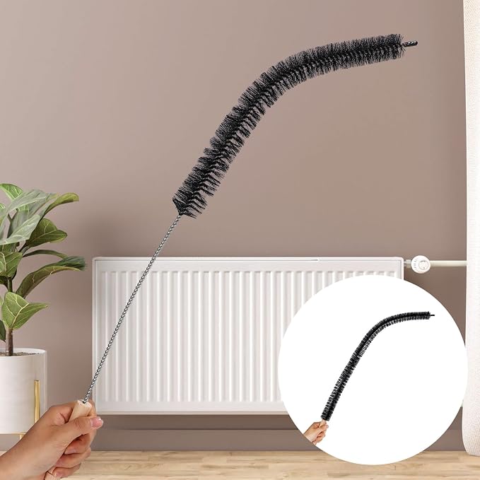 2pcs Bendable Radiator Brush, Include 1pcs Long Brush Head Radiator Dusters and - Image 5