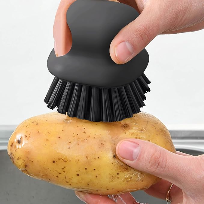 2Pack Dish Scrub Brush, Palm Brush Dish Scrubber - Image 6