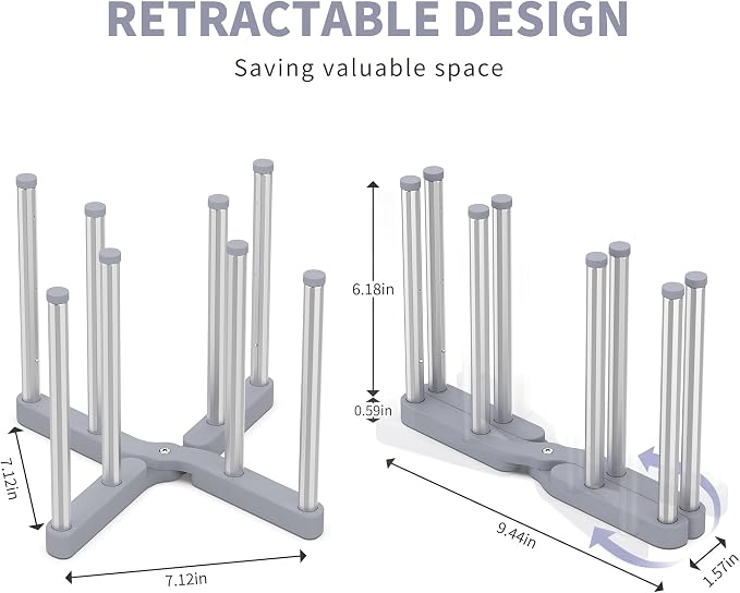Baby Bottle Drying Rack, Reusable Bag Drying Rack, Water Bottle Drying Rack - Image 2
