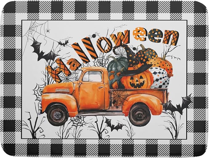 Holiday Truck Dish Drying Mat by Giwawa
