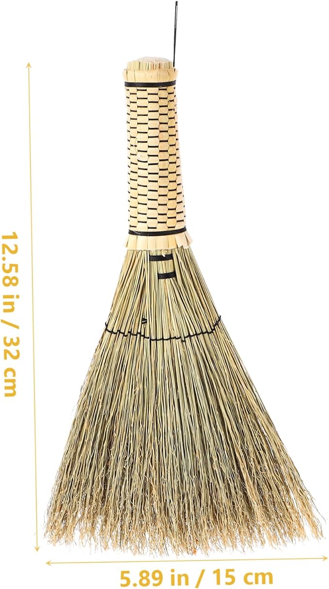 Corn Whisk Broom Handmade Woven Small Broom - Image 2