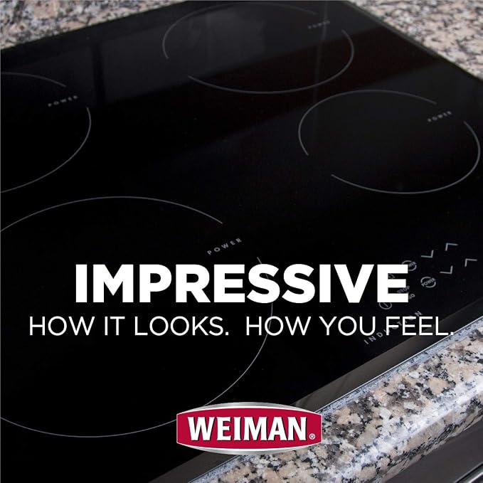 Weiman Cook Top Scrubbing Pads – Gently Clean and Remove Burned-on Food from - Image 4