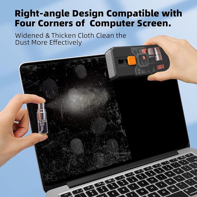 Ordilend Keyboard Cleaning Kit Laptop Cleaner, All-in-One Computer Camera - Image 3
