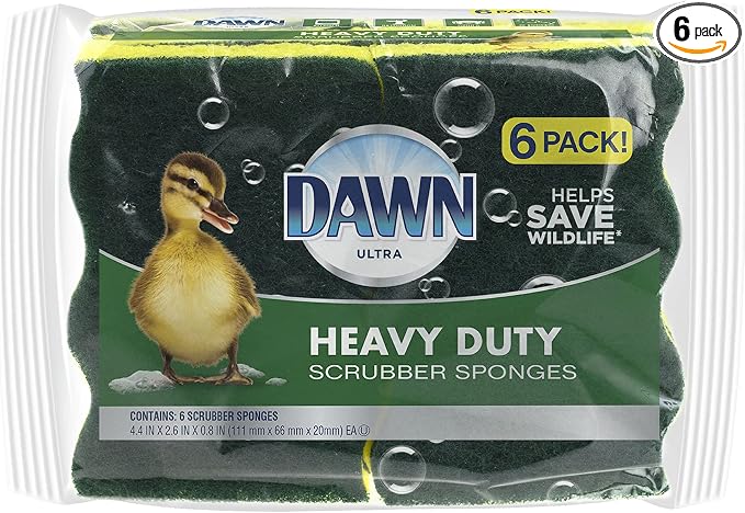Dawn Heavy Duty Kitchen Dish Sponges by Dawn