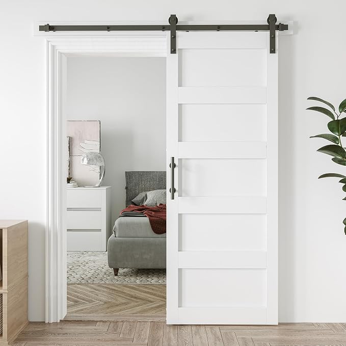 32in x 84in Sliding Barn Door by COSHOMER