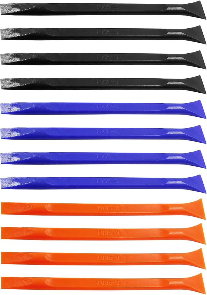 12Pcs Carbon Fiber Scraper Cleaning Tool Non-Scratch Plastic Multi-Purpose by Moicstiy