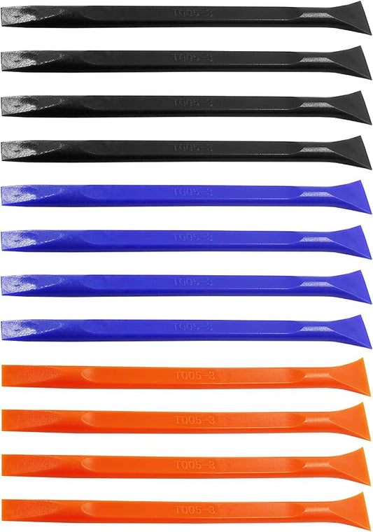 12Pcs Carbon Fiber Scraper Cleaning Tool Non-Scratch Plastic Multi-Purpose by Moicstiy