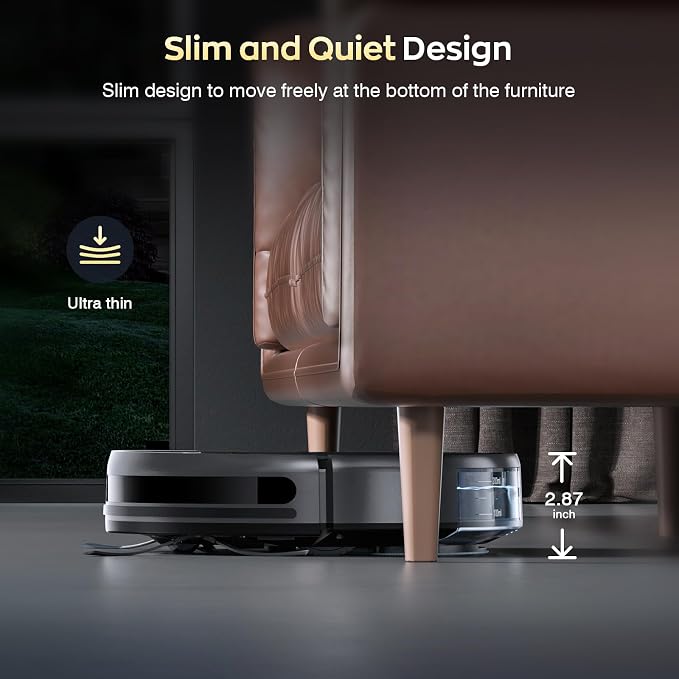Robot Vacuum and Mop Combo, 2 in 1 Robotic Vacuums Cleaner - Image 4