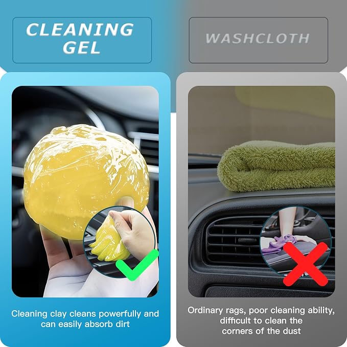 Car Cleaning Gel, Reusable Car Cleaning Putty - Image 5
