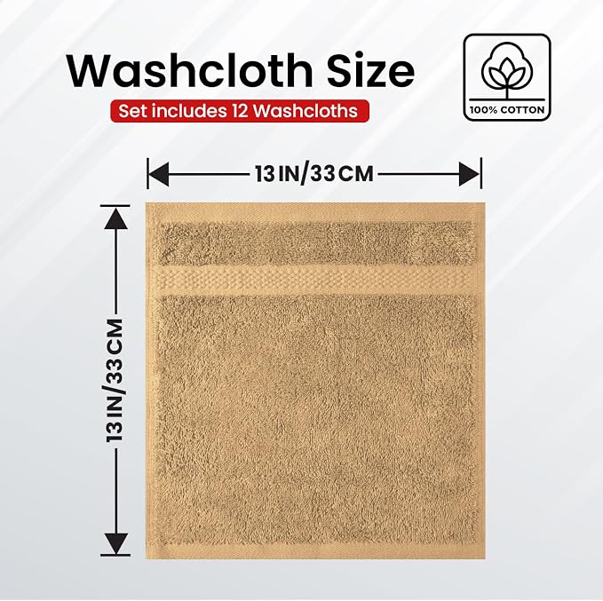 Infinitee Xclusives Luxury Wash Cloths - Image 3