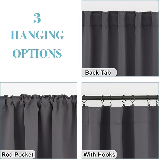 RYB HOME Small Window Curtains - Image 7