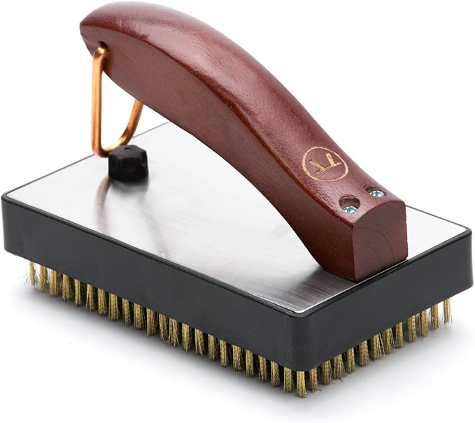 Outset QB47 Rosewood Collection Oversized Grill Brush - Image 5