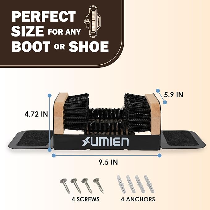 Umien™ Boot Scraper Outdoor Shoe Brush - Image 2