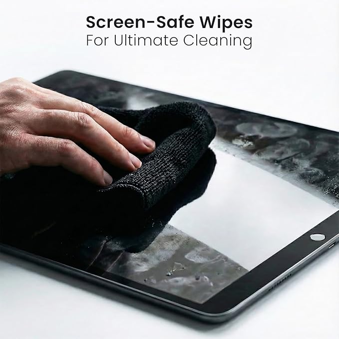 Electronic Wipes Screen Cleaner Streak-Free Computer Screen Wipes, TV Screen - Image 5