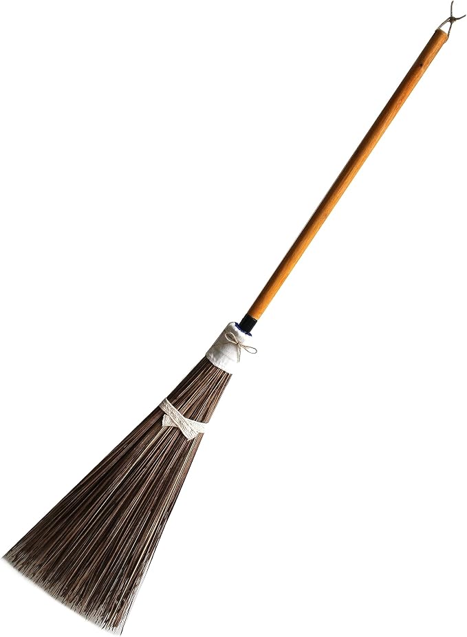 Coconut Broom - 55 Inches Length, Heavy Duty Broom by Nekenky