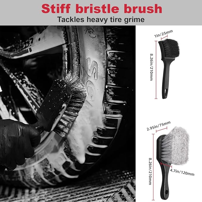 4PCS Professional Wheel Detailing Set - Image 5