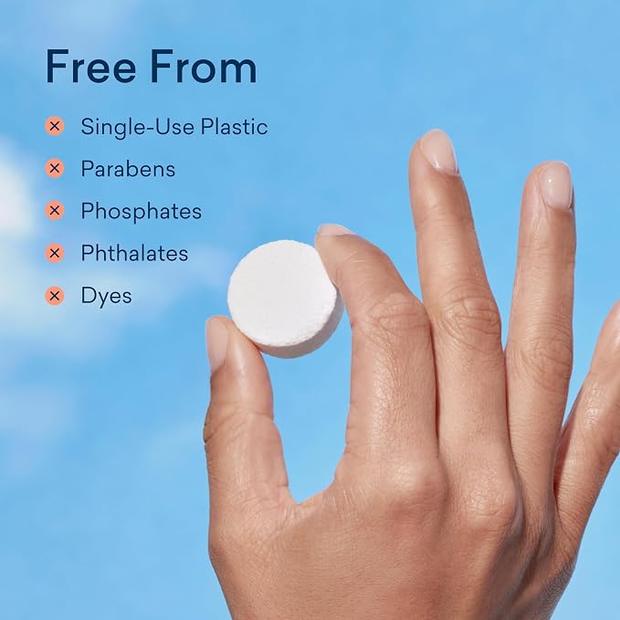 BLUELAND Foaming Hand Soap Refill Tablets, Lavender Eucalyptus Scent, Eco - Image 7