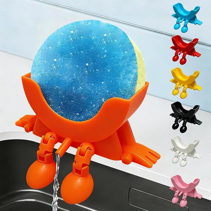 Cute Hanging Sponge Holder by Unknown