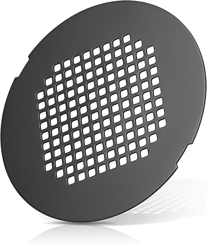 Shower Drain Cover, Shower Drain Hair Catcher Snap-in Replacement Strainer by Uxoz