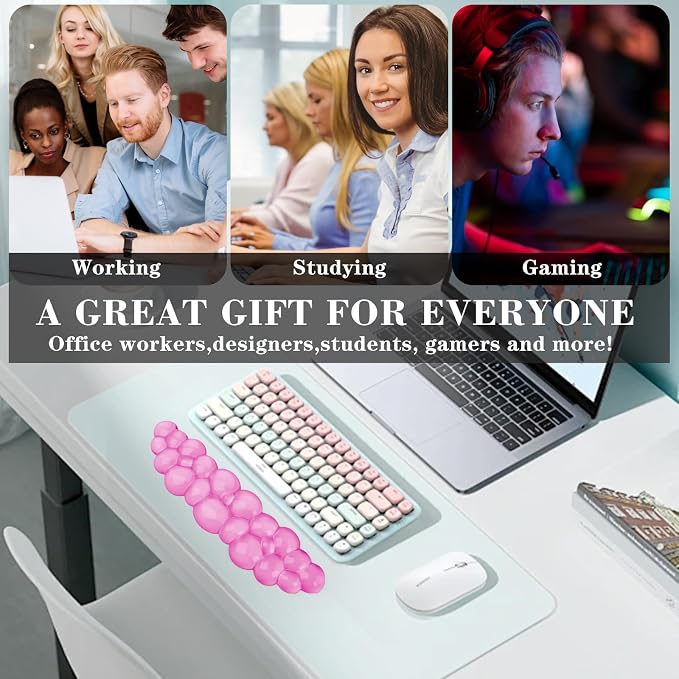 Gel Cloud Keyboard Wrist Rest, Cute Wrist Support and Arm Support Keyboard Rest - Image 7