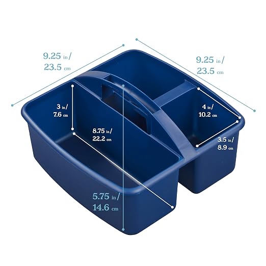 ECR4Kids 3-Compartment Storage Caddy, Storage Organizer - Image 2