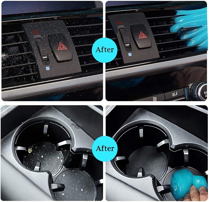 COLORCORAL Car Cleaning Gels 4-Pack, Universal Auto Detailing Tools Car - Image 6