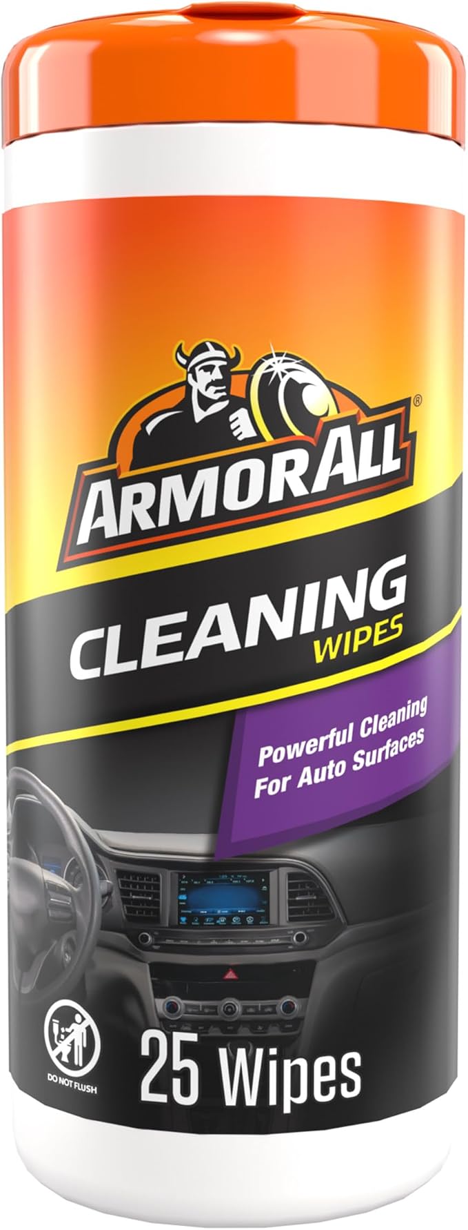 Armor All Interior Car Cleaning Wipes, Powerful Cleaning by ArmorAll