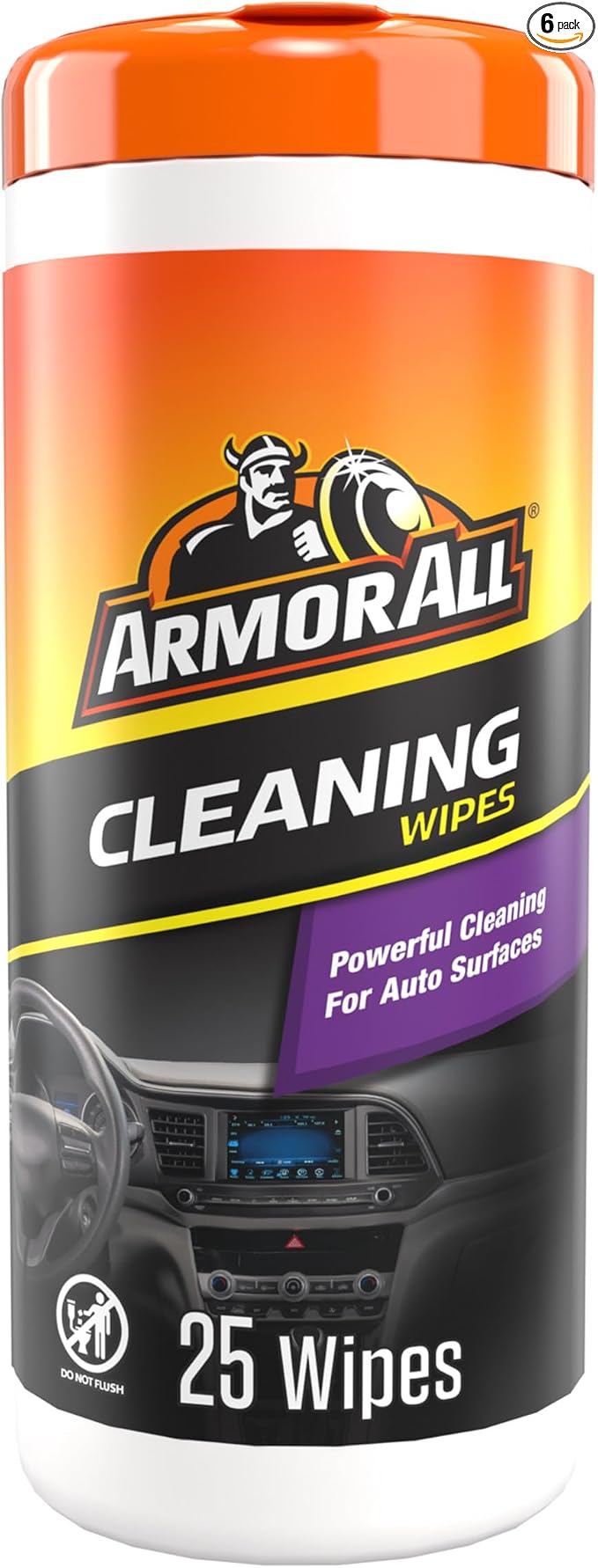 Armor All Interior Car Cleaning Wipes, Powerful Cleaning by ArmorAll