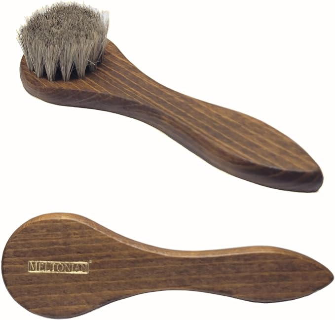 Meltonian Maxi Dauber Brush | 1.5" Rounded Head Premium Horse Hair Applicator - Image 2